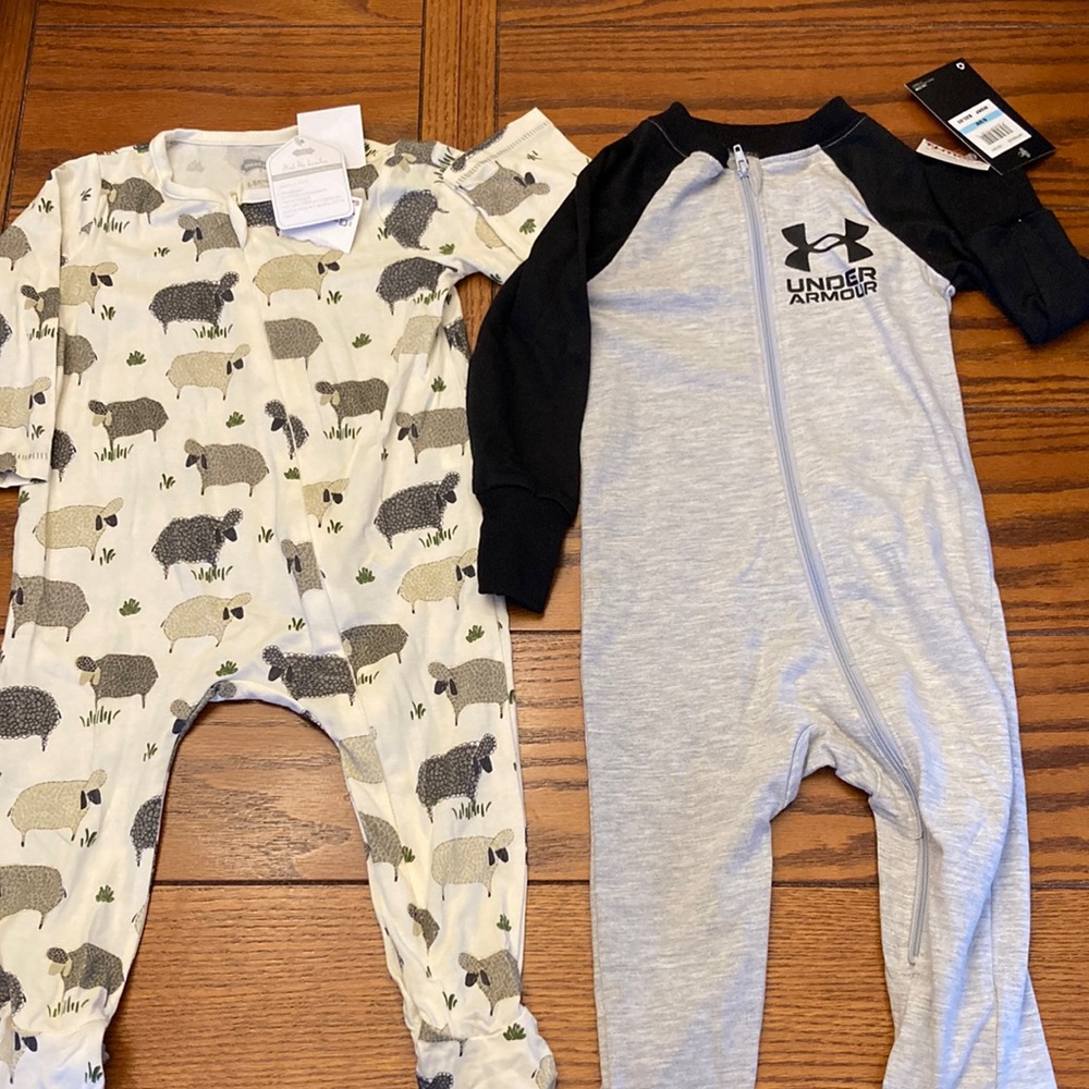 Brand new footed onsies